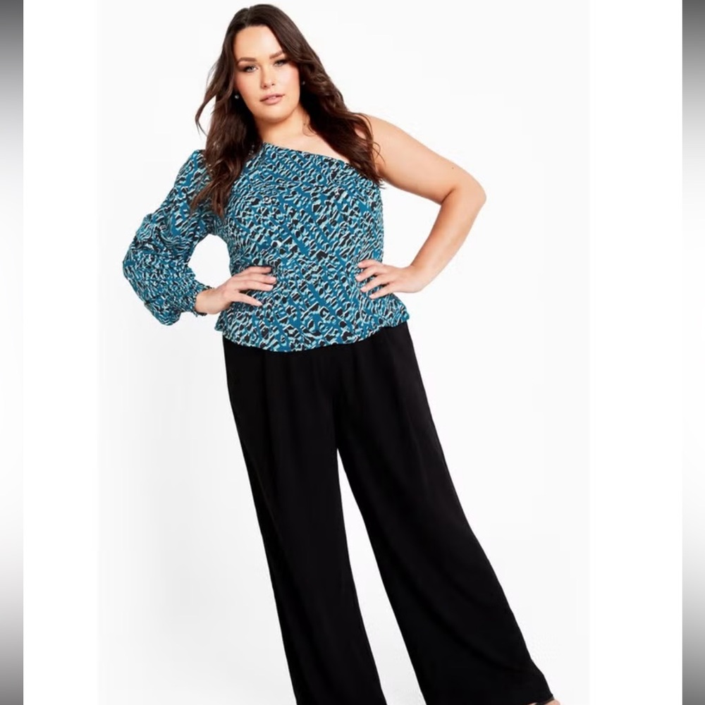 New Avenue Store
Women's Plus Size Eva One Shoulder Top size 20 - Picture 2 of 7